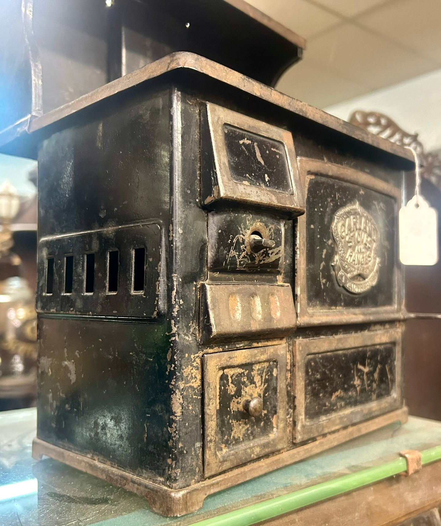 GARLAND STOVES ANTIQUE SALESMAN SAMPLE STOVE