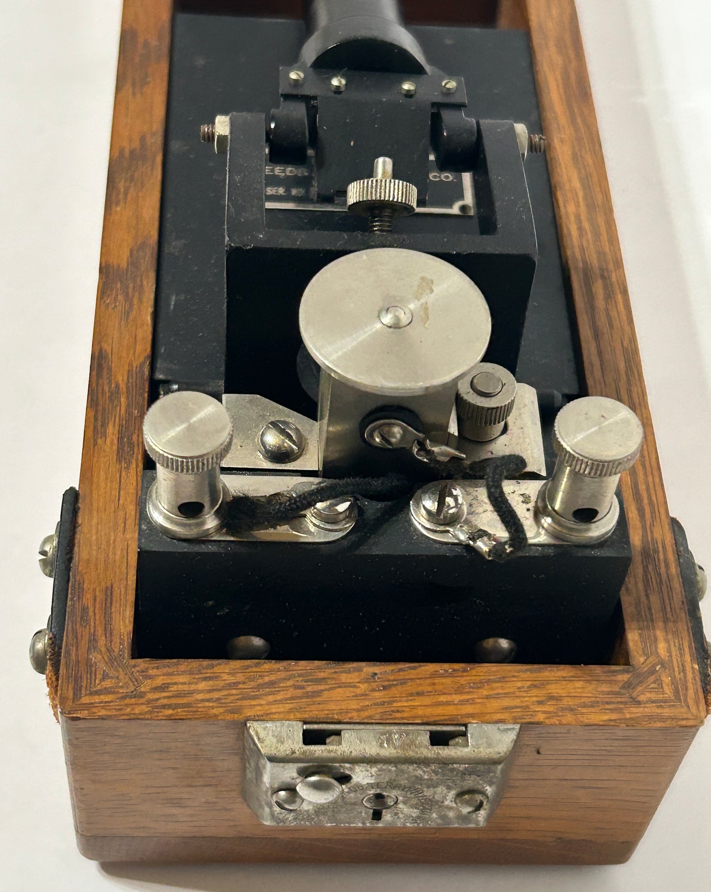 ANTIQUE SCIENTIFIC SCOPE BY LEEDS & RUP CO. PHILADELPHIA