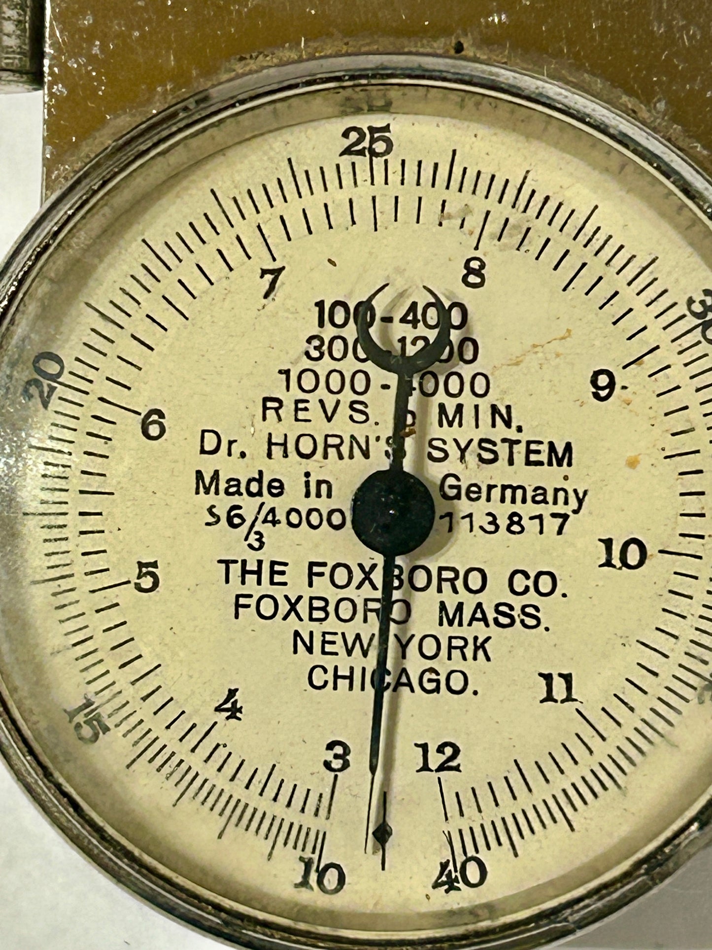 DR. HORNS SYSTEM TACHOMETER