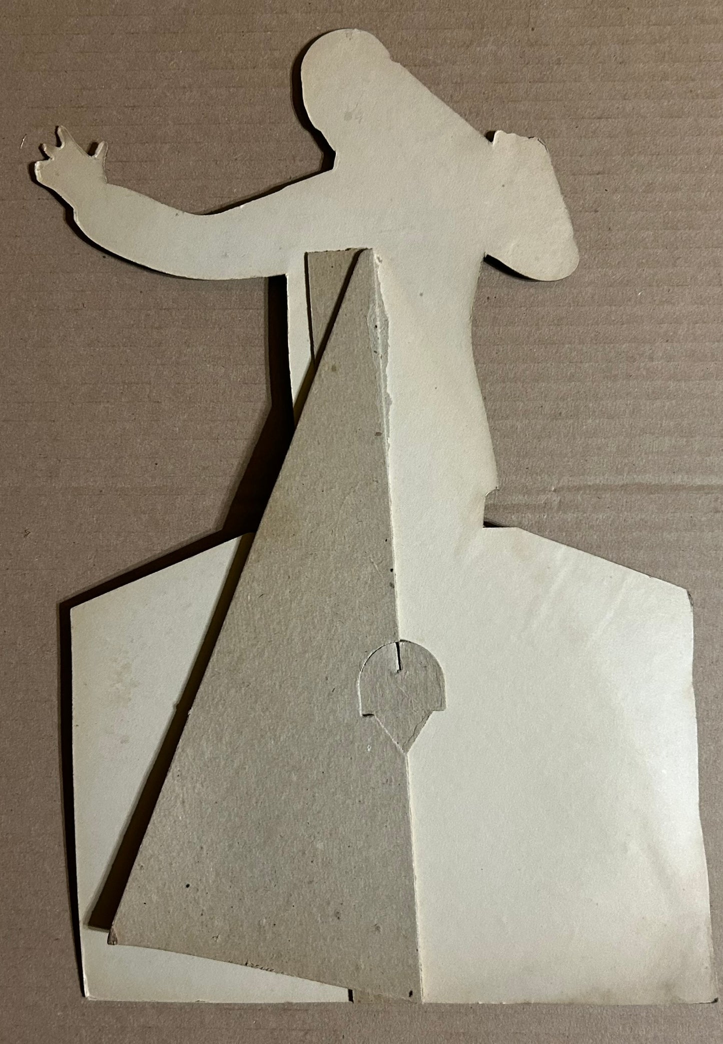 RCA VICTOR EARLY 1900'S CARDBOARD RECORDING STARS FIGURES SET OF TEN
