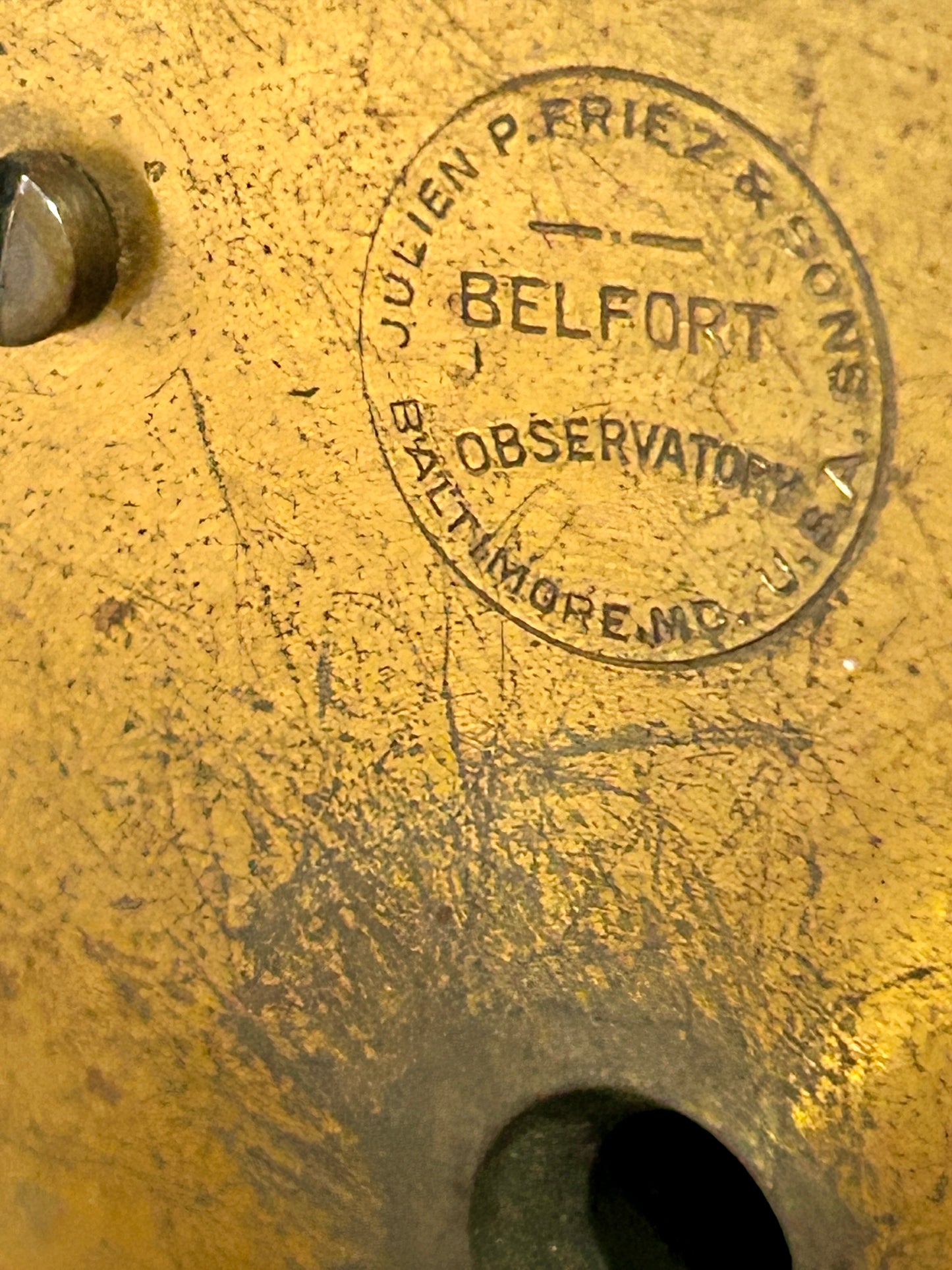 SCIENTIFIC ANTIQUE WIND UP DRUM FOR BAROGRAPH RECORDING BAROMETER