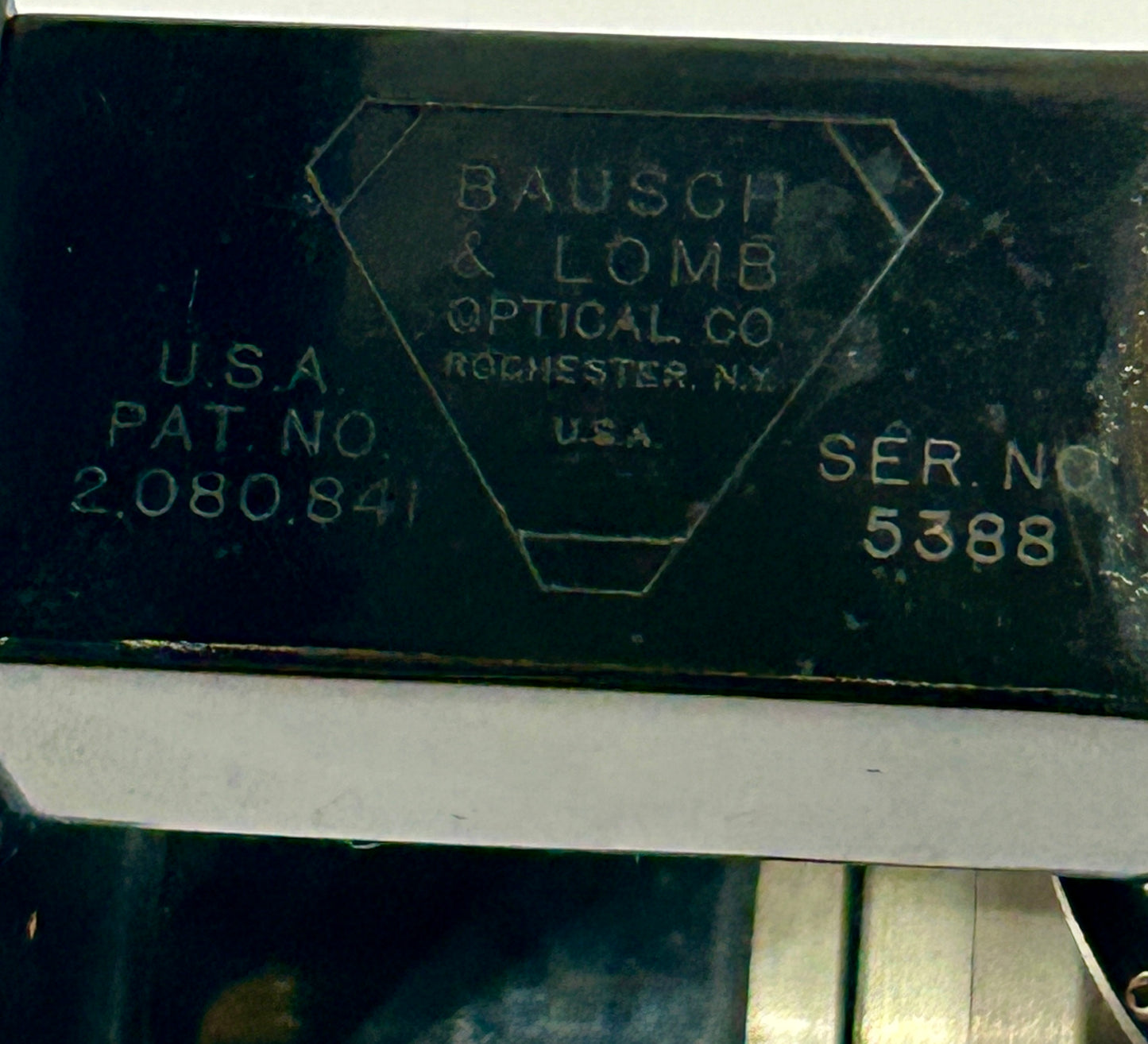 SCIENTIFIC BAUSCH & LOMB REFRACTOMETER