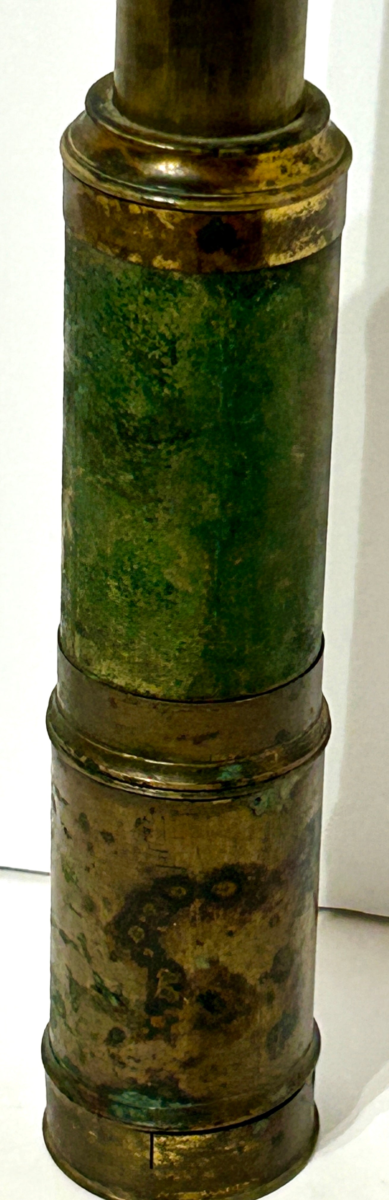 EARLY LARGE TELESCOPE 35" OPEN