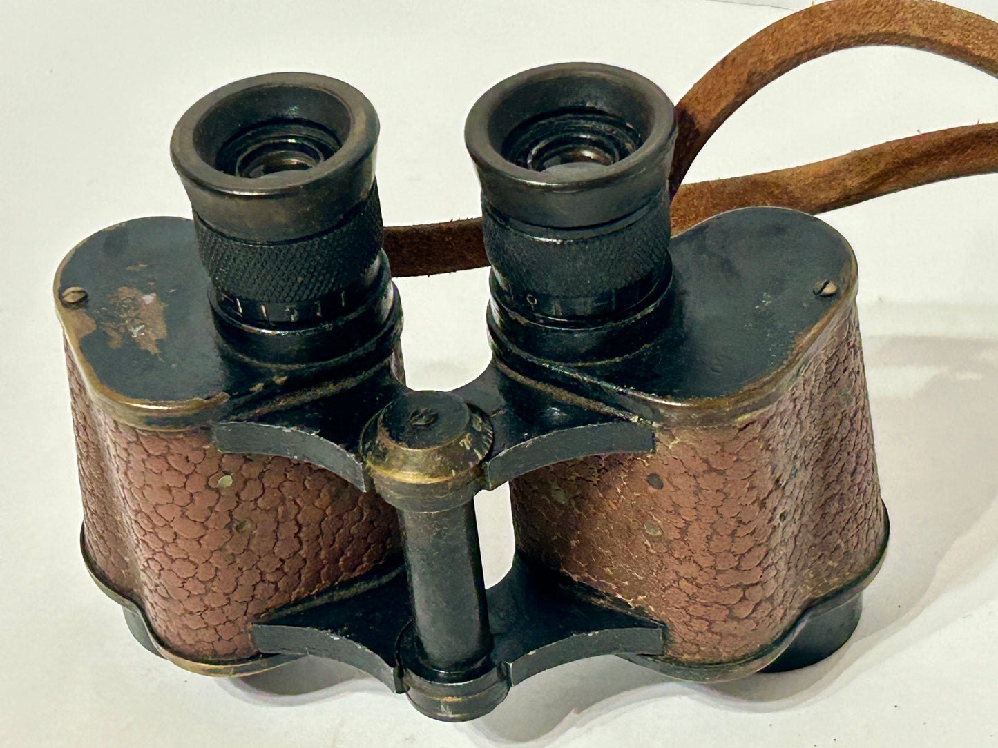EARLY BINOCULARS MARKED U.S. ARMY SIGNAL CORPS