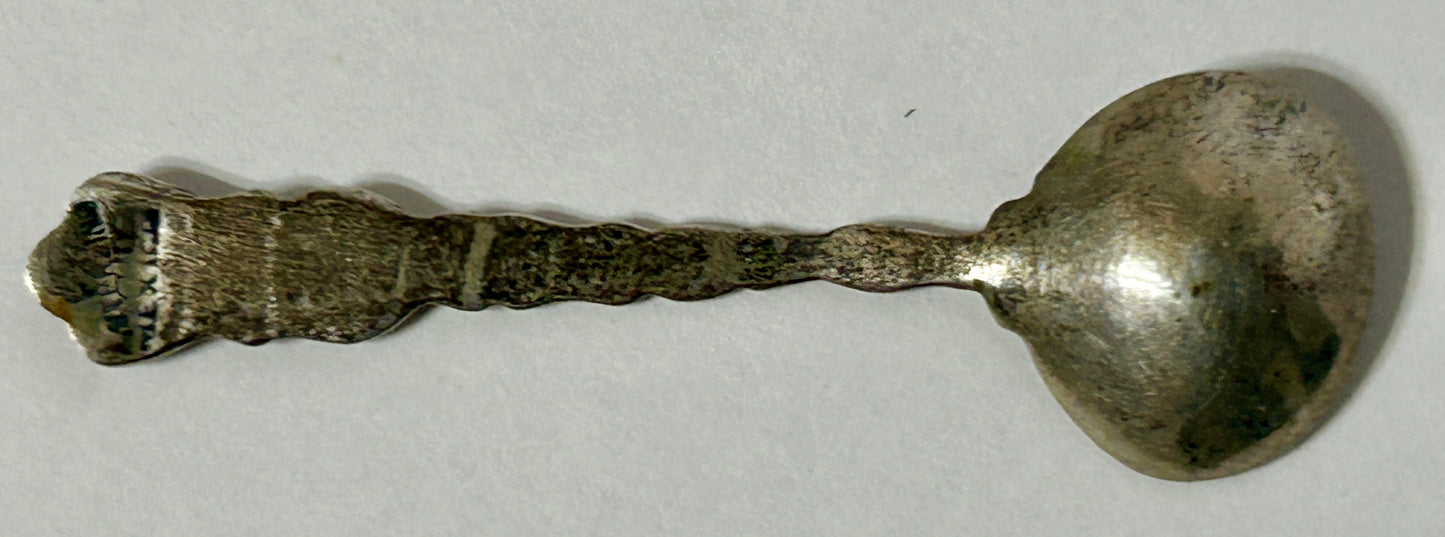 MEXICAN STERLING SILVER SET OF SALT SPOONS