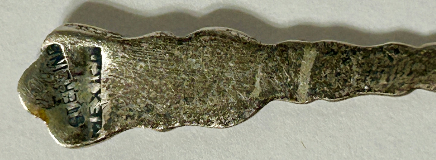 MEXICAN STERLING SILVER SET OF SALT SPOONS