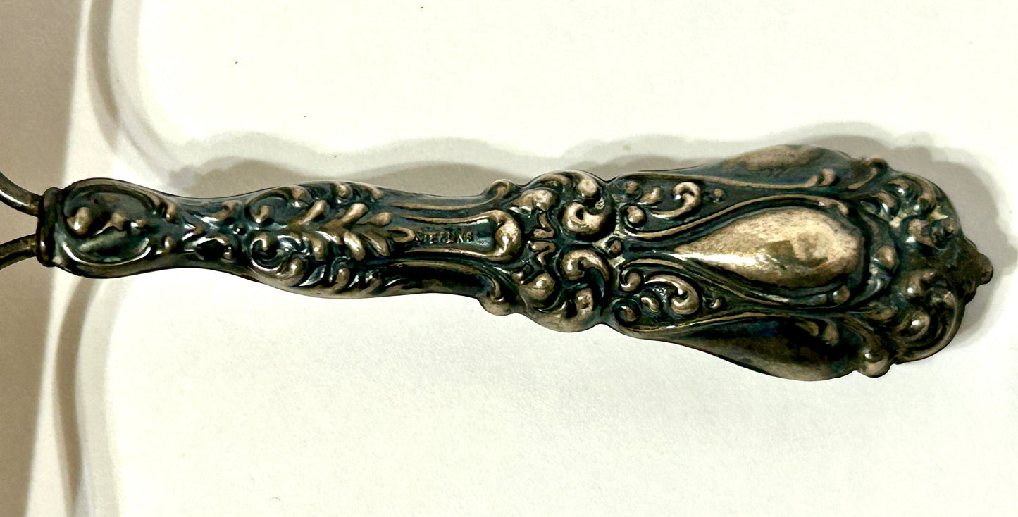 STERLING HANDLE ANTIQUE ROLLING BLOTTER