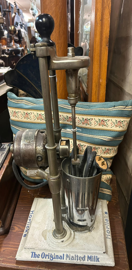 HORLICKS ENAMELED MALTED MILK MIXER