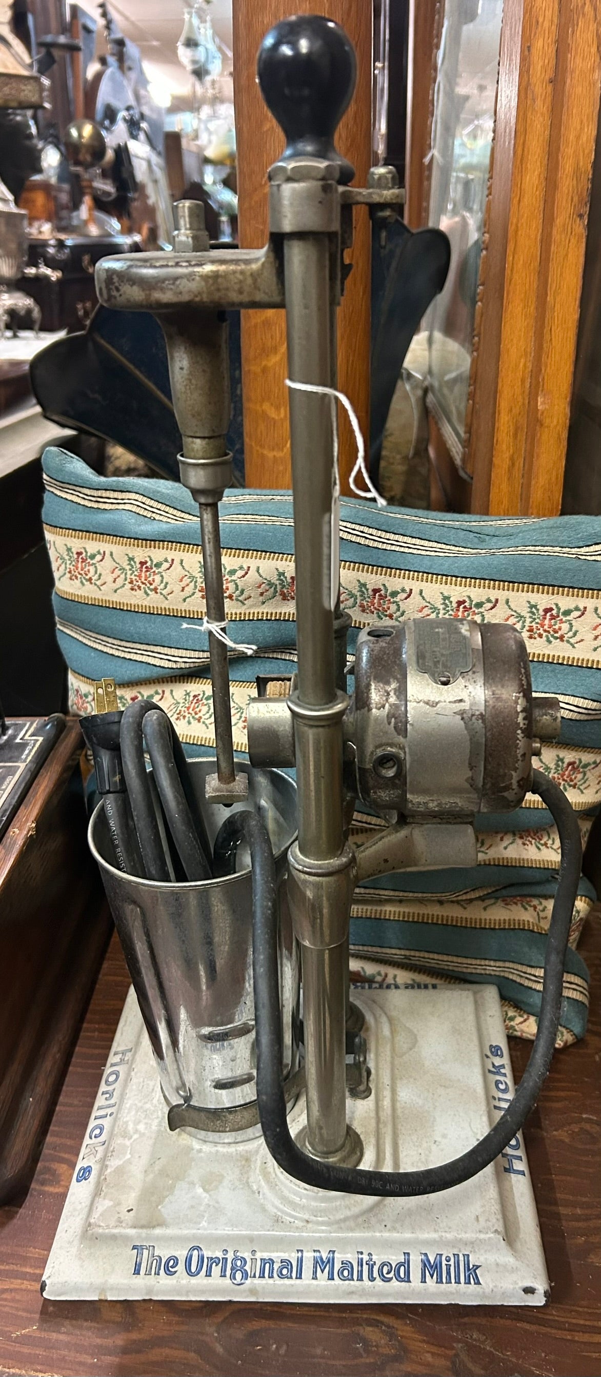 HORLICKS ENAMELED MALTED MILK MIXER