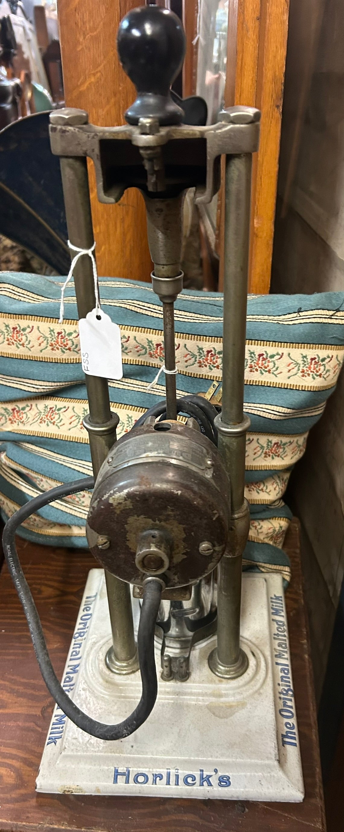 HORLICKS ENAMELED MALTED MILK MIXER