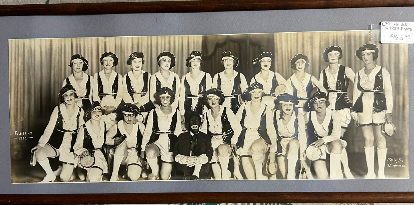 PHOTOGRAPH OF FOLLIES OF 1923 ORIGINAL ANTIQUE PHOTO