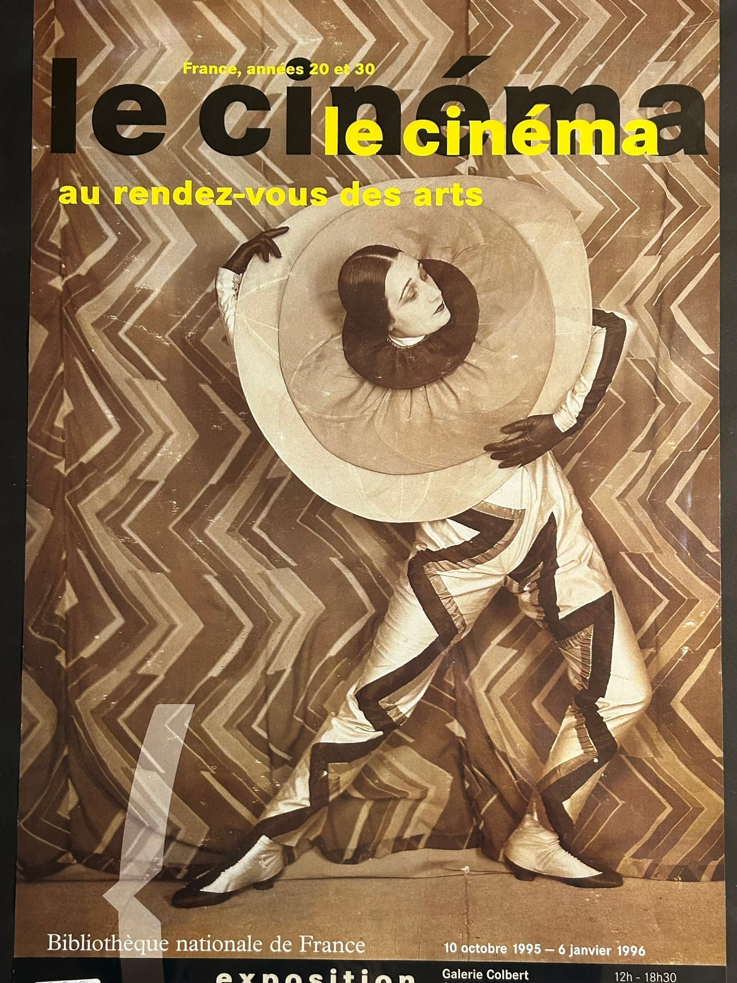 THE CRE CINEMA FRENCH EXPOSITION POSTER