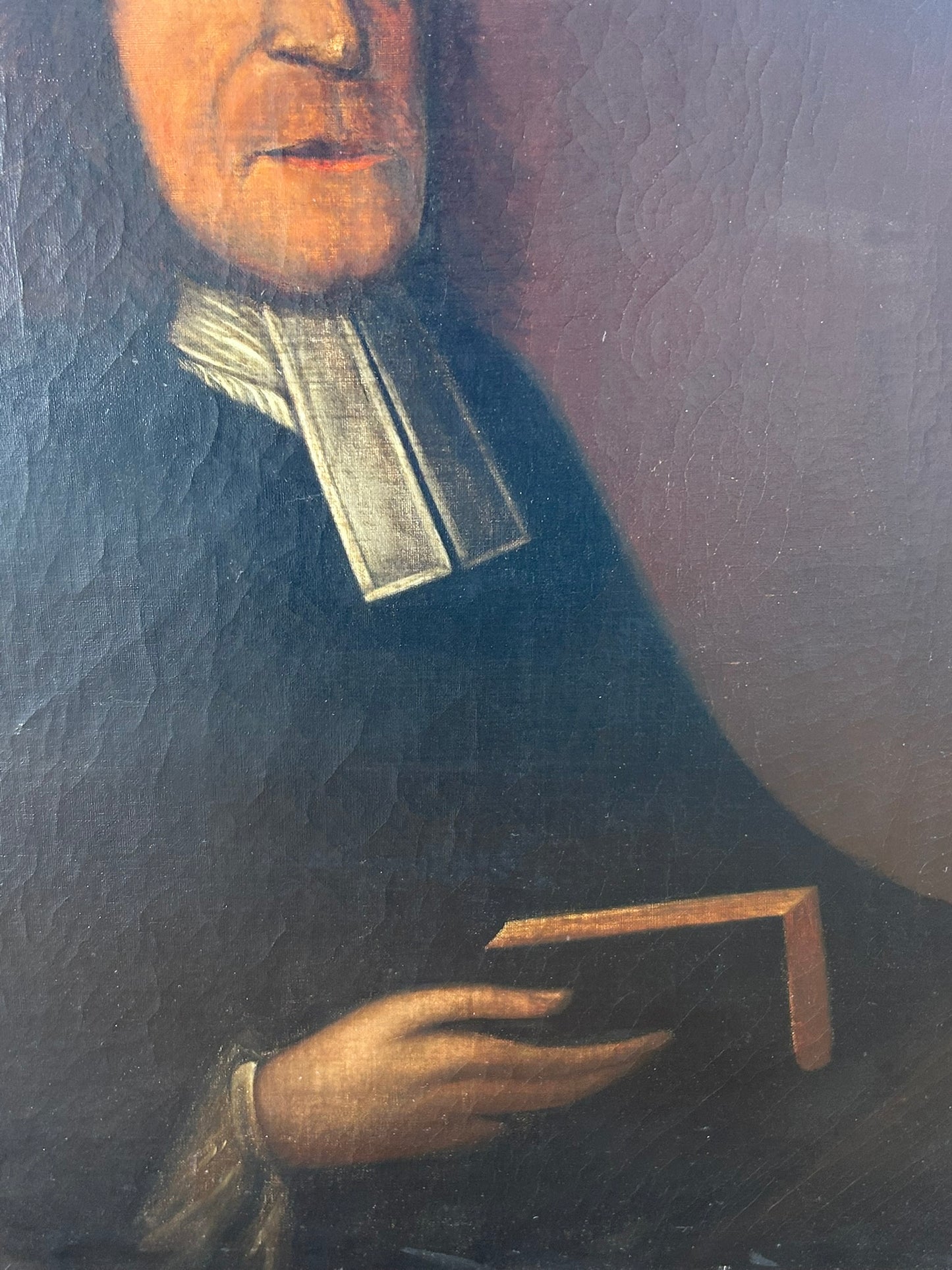 OLD SOUTH CHURCH BOSTON EARLY PORTRAIT OF FIRST PASTOR THOMAS THATCHER. CALL OR TEXT FOR MORE INFORMATION