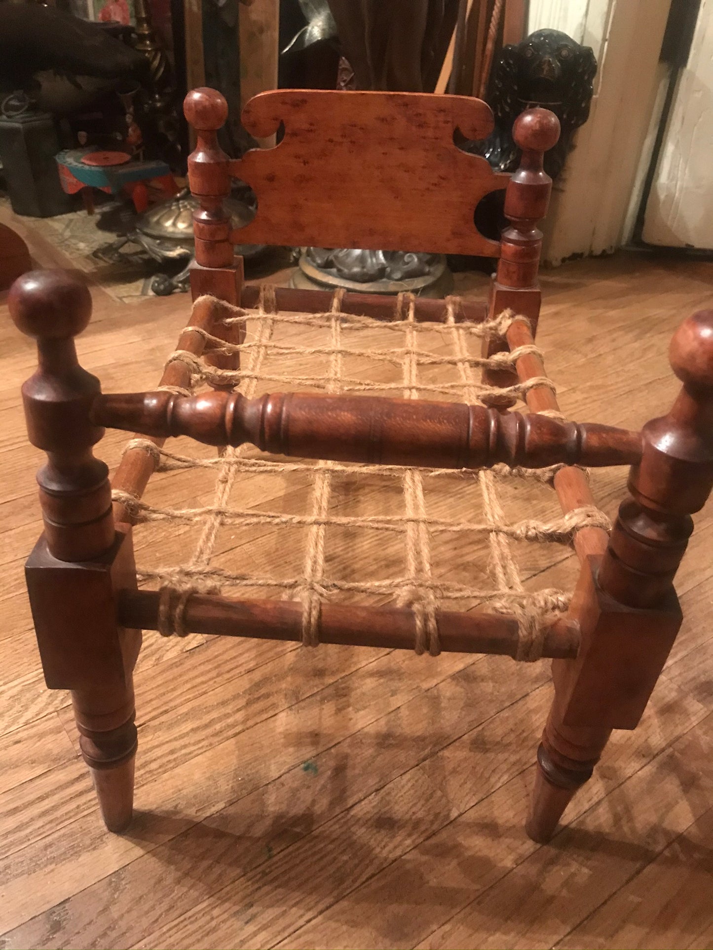 SAMPLE ANTIQUE 1800's BED