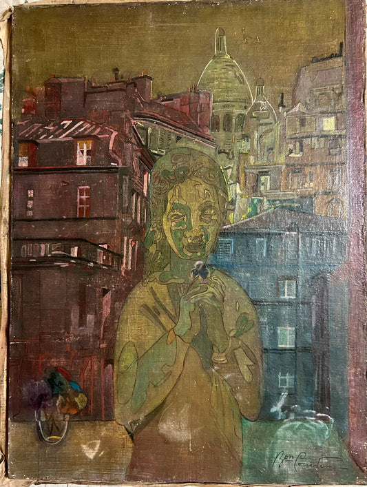 PIERRE BARON COURTENS- BELGIUM PAINTER 1921-2004