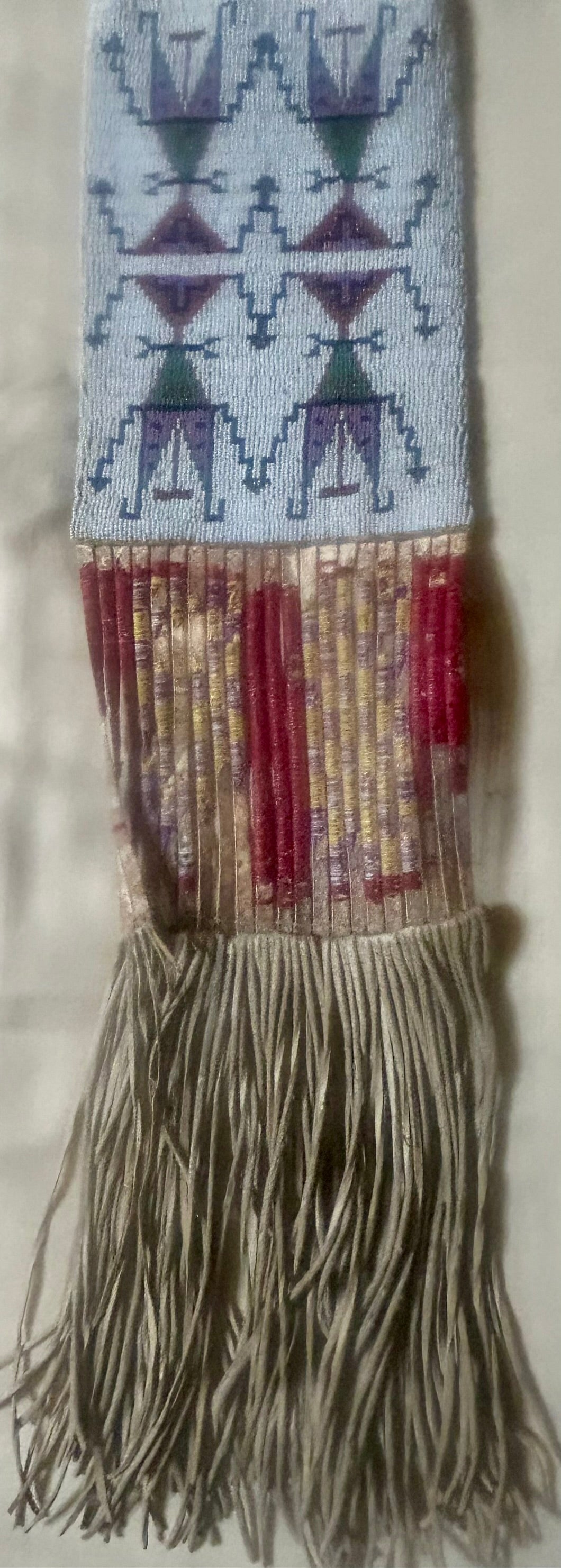 NATIVE AMERICAN SIOUX PIPE BAG LATE 1800'S