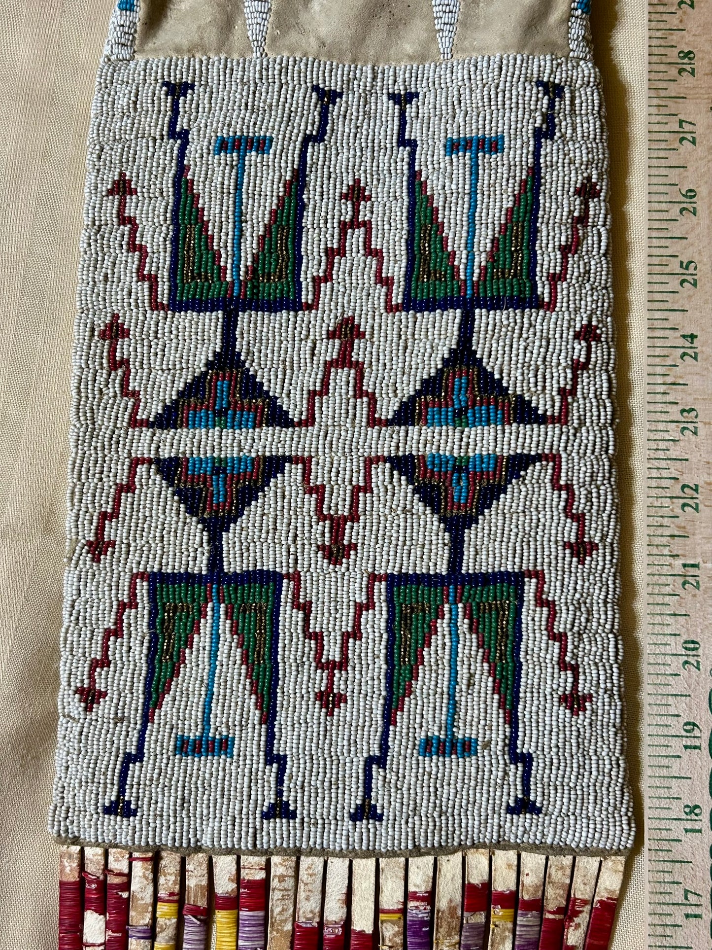 NATIVE AMERICAN SIOUX PIPE BAG LATE 1800'S