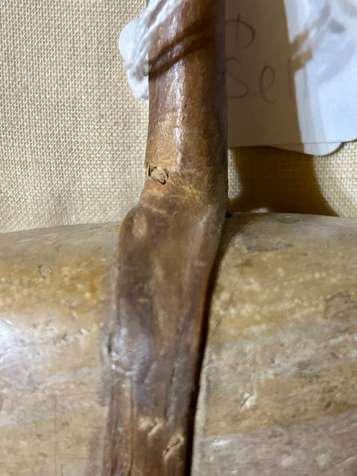 NATIVE AMERICAN PLAINS WAR CLUB LATE 1800'S