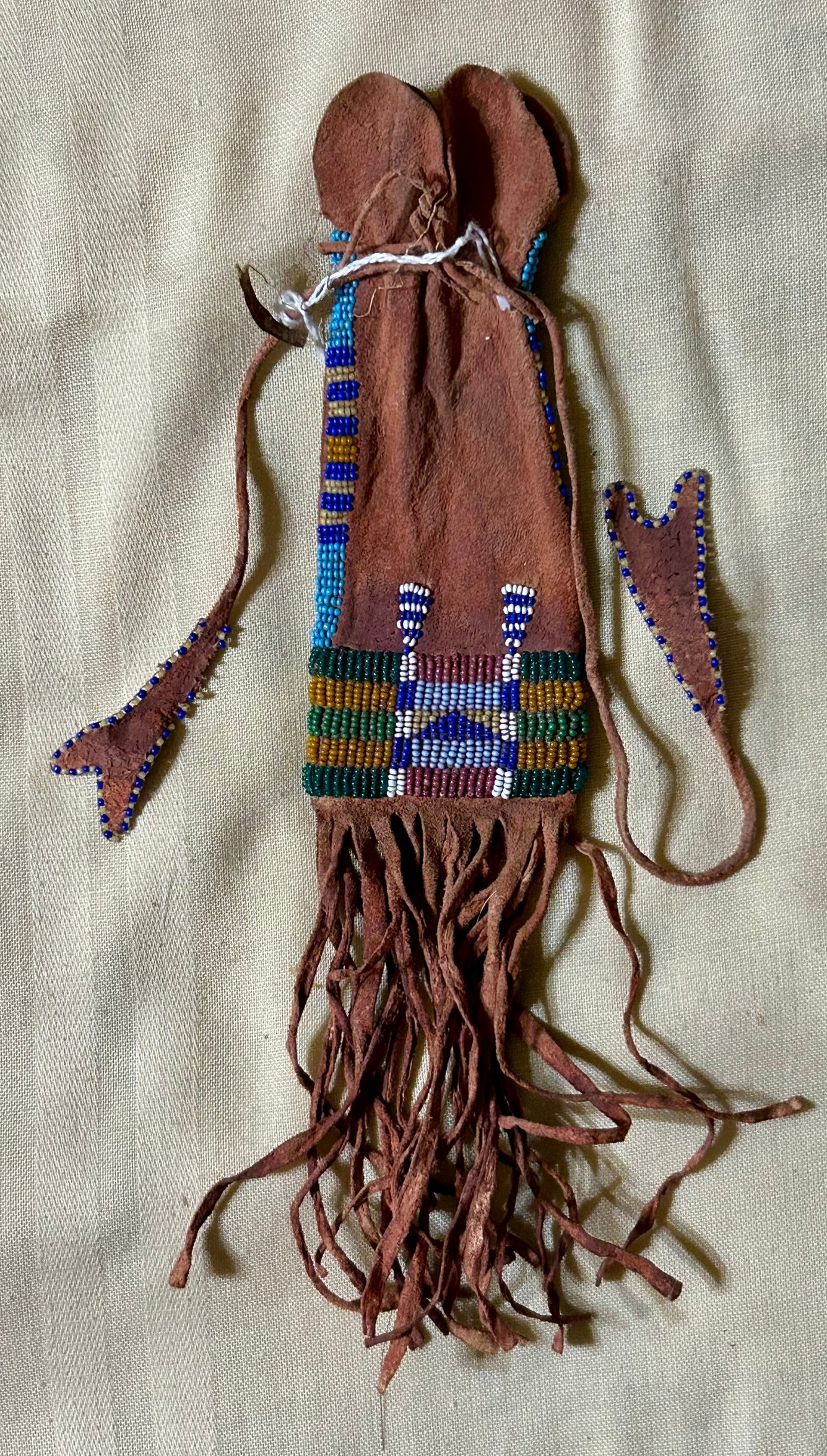 NATIVE AMERICAN NEWER SMALL BEADED BAG