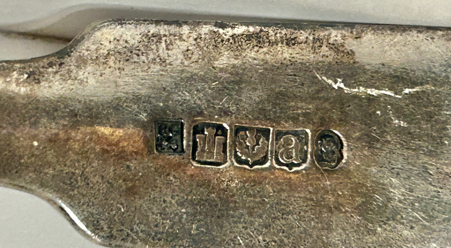 SILVER FISH SERVER BY ROBERT GRAY & SON GLASGOW PRE 1852