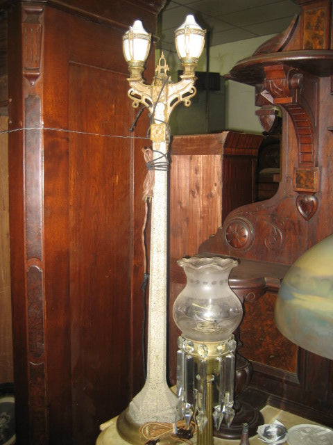 EXAMPLES OF ANTIQUE LAMPS AND LIGHTING FOR SALE