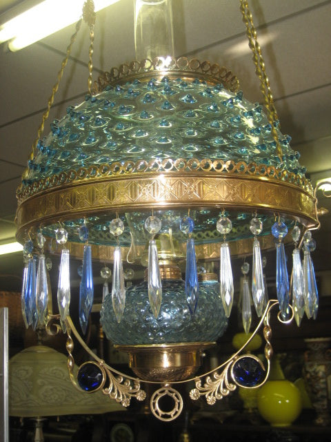 EXAMPLES OF ANTIQUE LAMPS AND LIGHTING FOR SALE