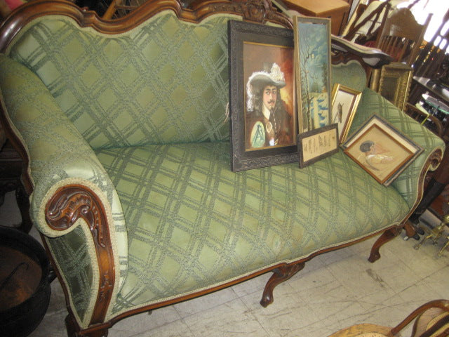 CHIPPENDALE STYLE 1920's SOFA