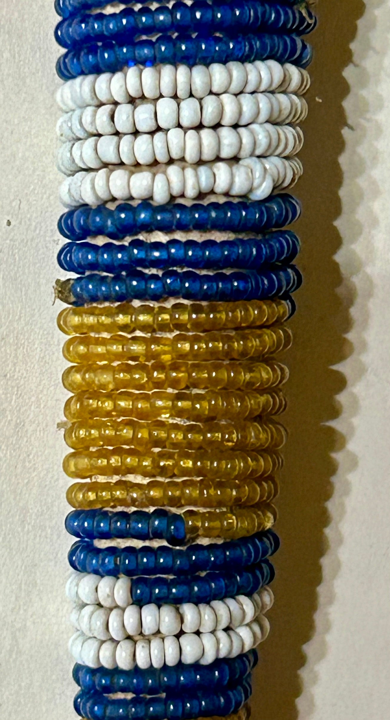 NATIVE AMERICAN SIOUX 1890'S BEADED AWL CASE