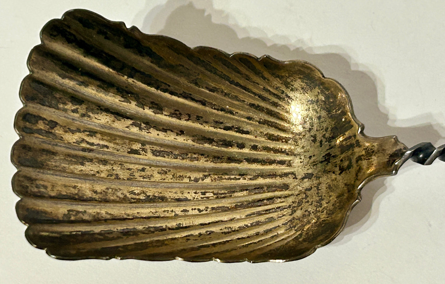 STERLING ANTIQUE BERRY SCOOP