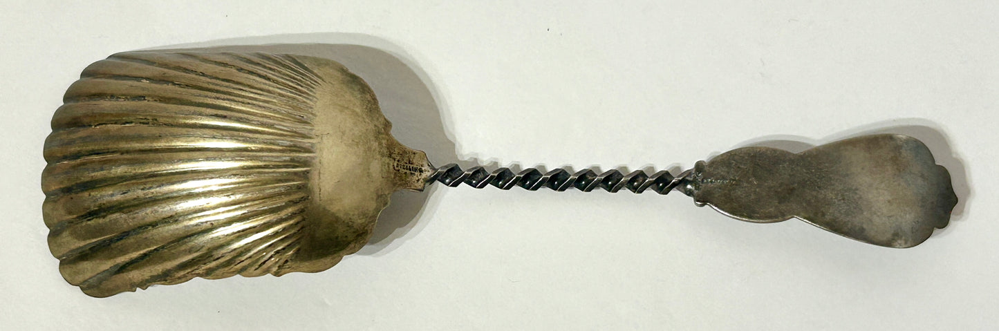 STERLING ANTIQUE BERRY SCOOP