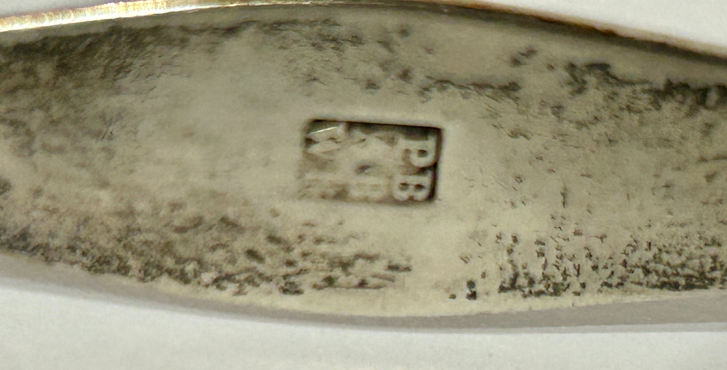 ANTIQUE STERLING BRITISH SUGAR TONGS BY PETER, ANN, & WM. BATEMAN