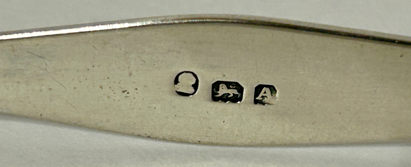 SILVER ANTIQUE SUGAR TONGS BY PETER AND ANN BATEMAN