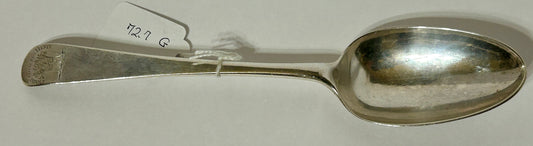 STERLING SILVER FANCY SILVER SPOON 1700'S MAKER