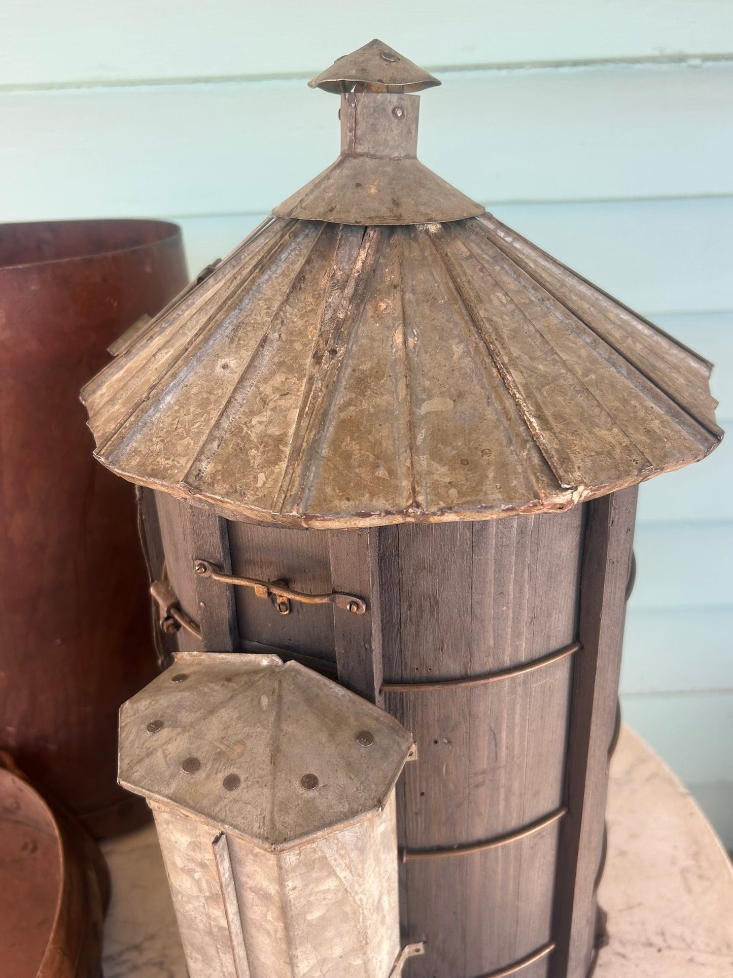 ANTIQUE SALESMAN SAMPLE OF SILO