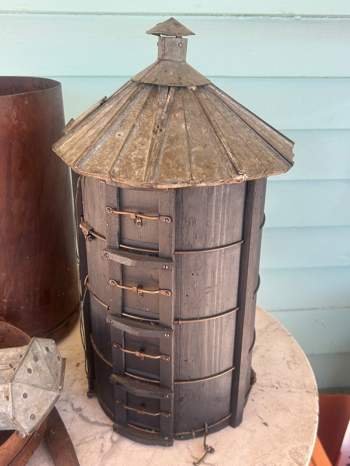 ANTIQUE SALESMAN SAMPLE OF SILO