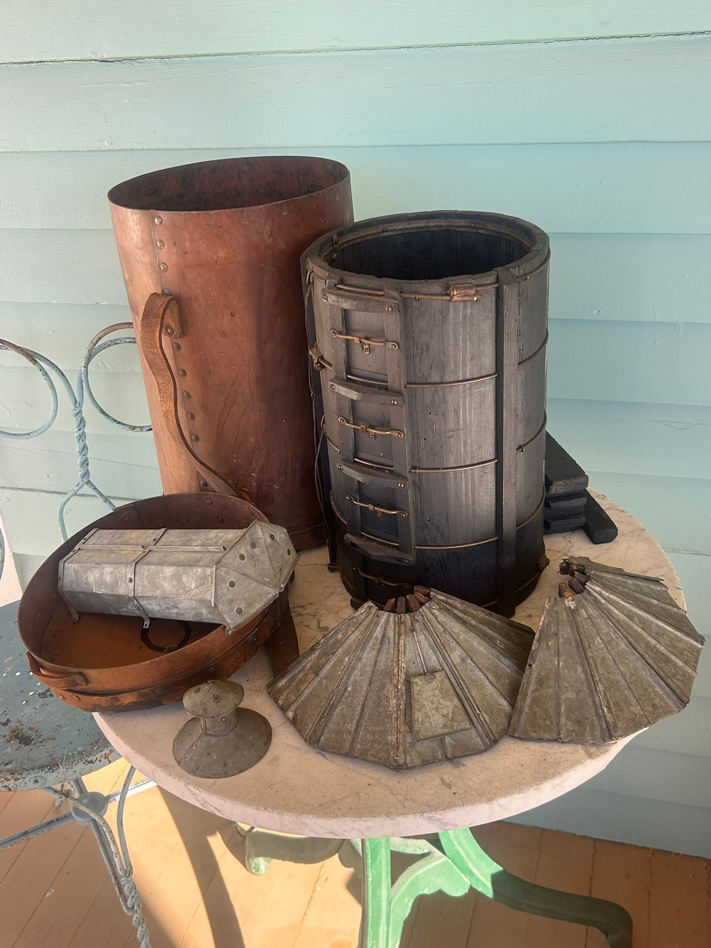ANTIQUE SALESMAN SAMPLE OF SILO