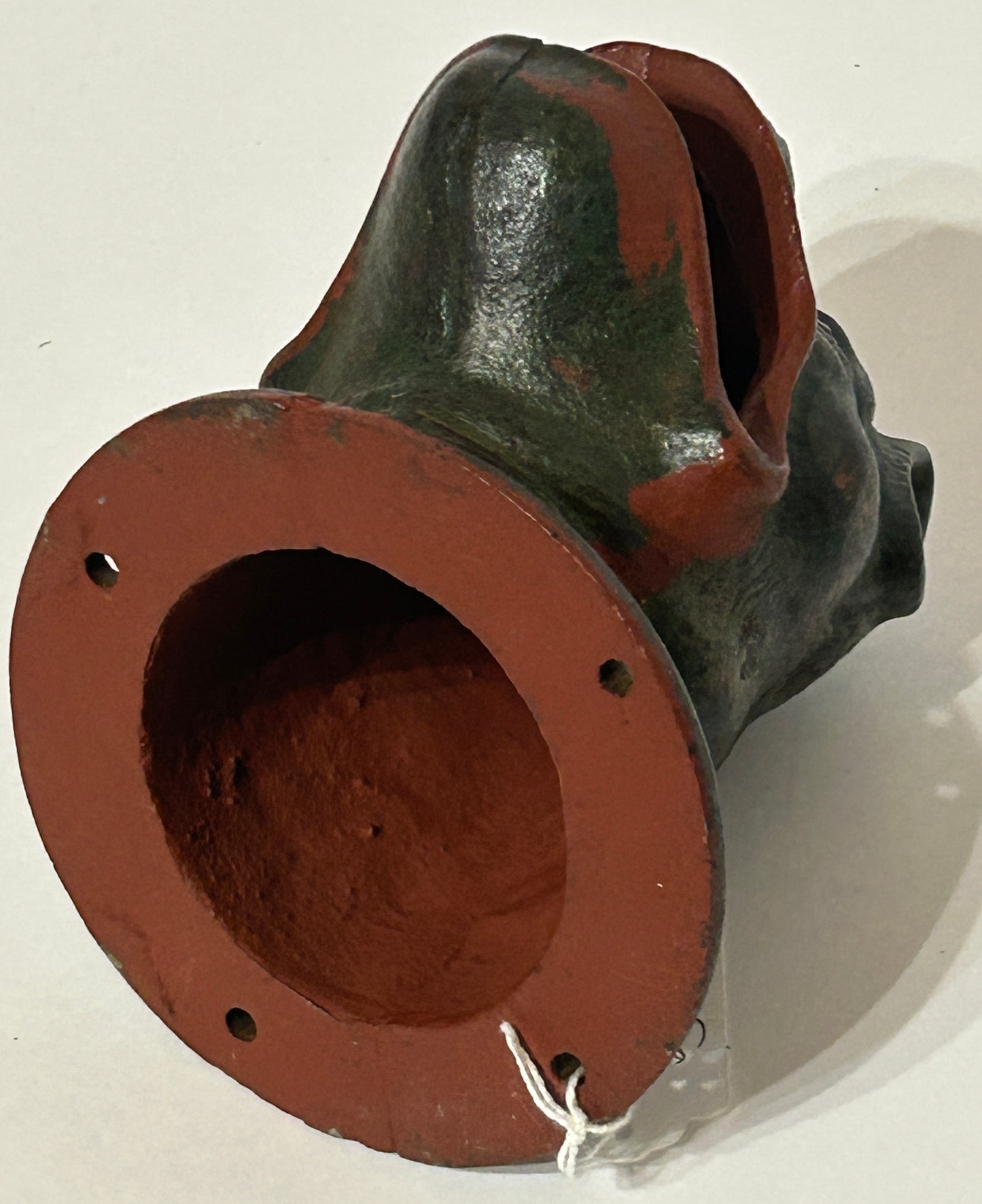 CAST IRON ANTIQUE DOG HEAD FROM COIN TOSS GAME