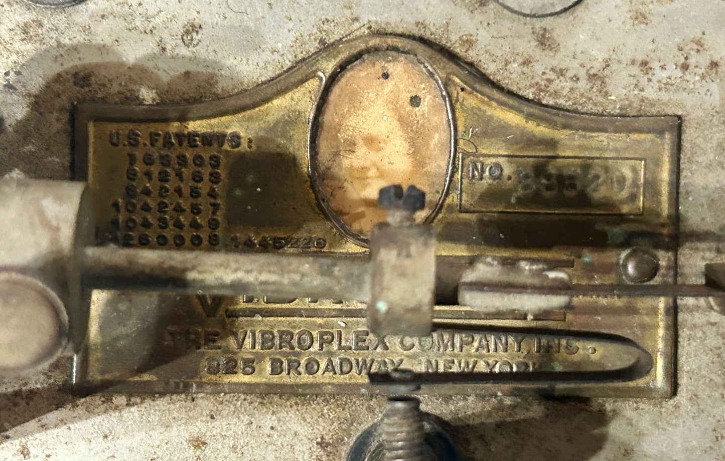 VIBROPLEX TELEGRAPH KEY 1923