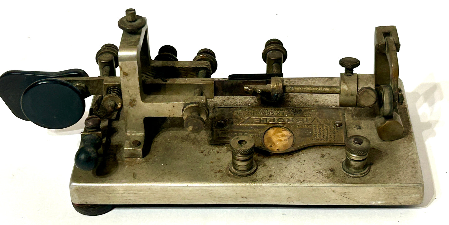 VIBROPLEX TELEGRAPH KEY 1923