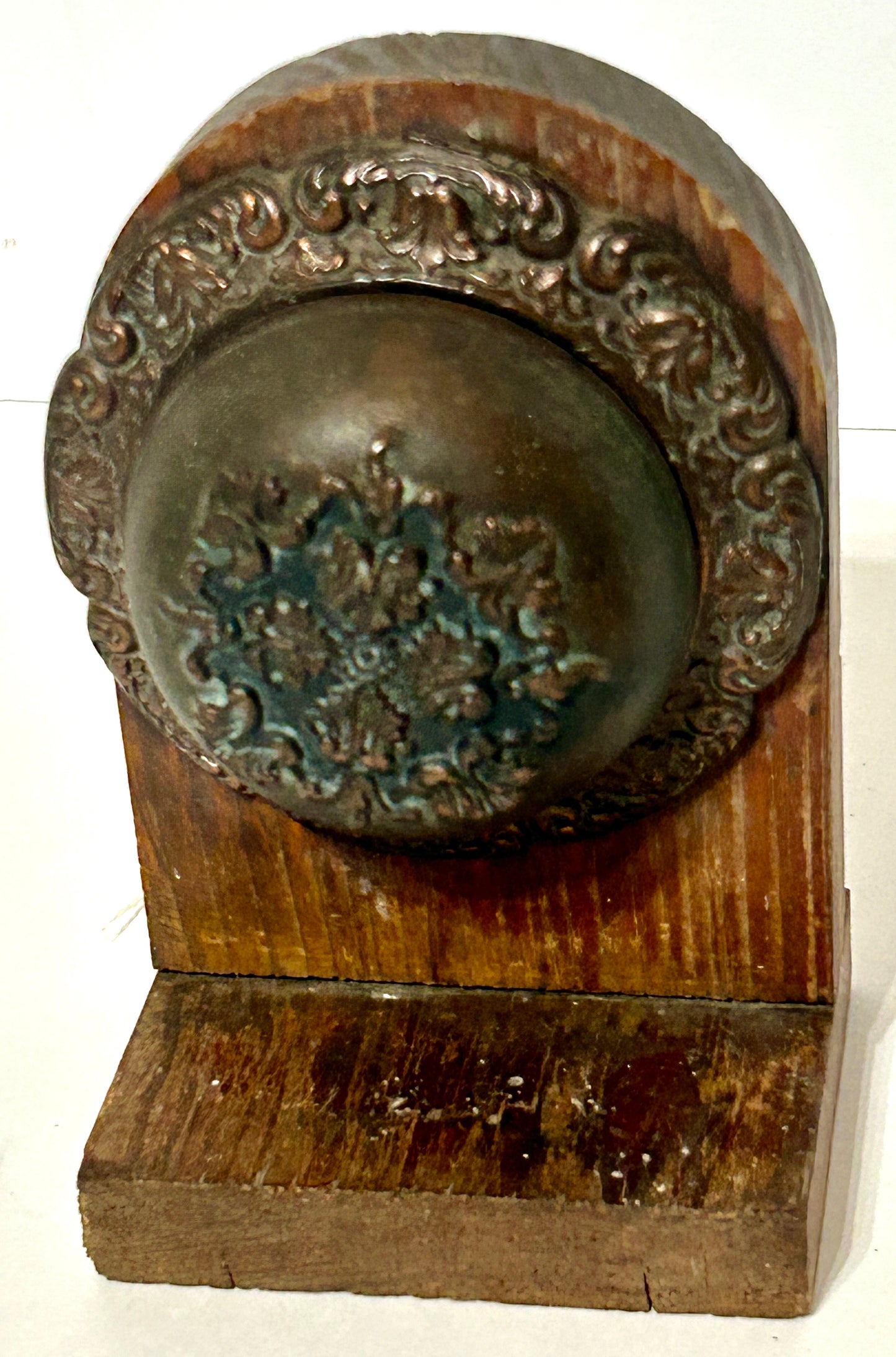 ANTIQUE DOOR BELL RINGER FANCY VICTORIAN