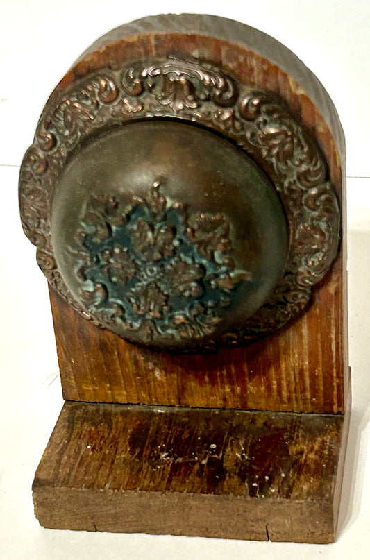 ANTIQUE DOOR BELL RINGER FANCY VICTORIAN