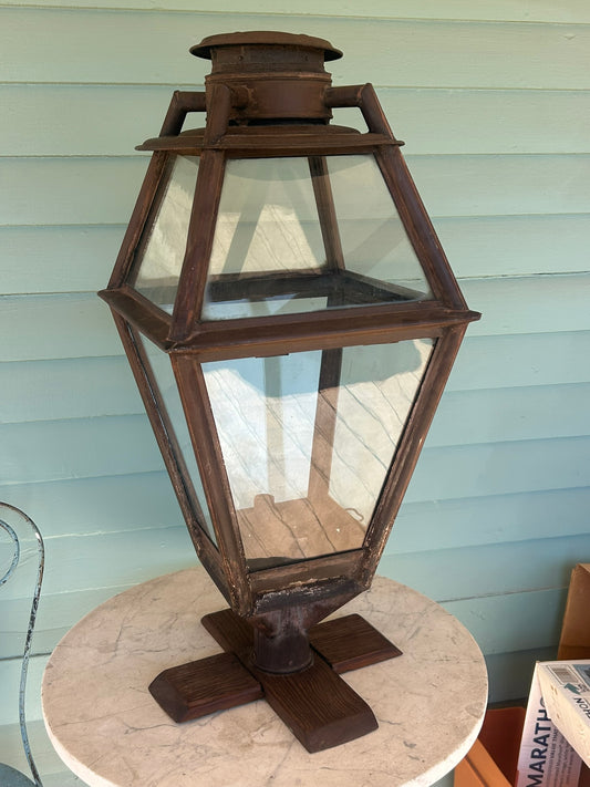 ANTIQUE CANDLE STREET LAMP