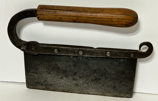 ANTIQUE FOOD CHOPPER HAND FORGED 1800'S