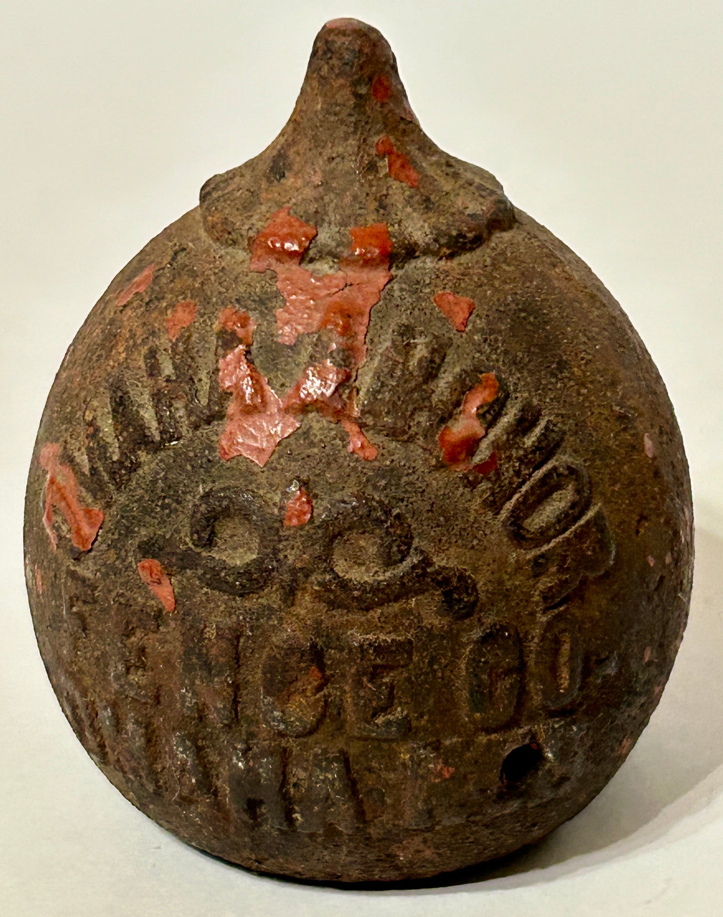 OMAHA ANCHOR FENCE CO. CAST IRON TOP