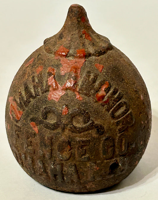 OMAHA ANCHOR FENCE CO. CAST IRON TOP