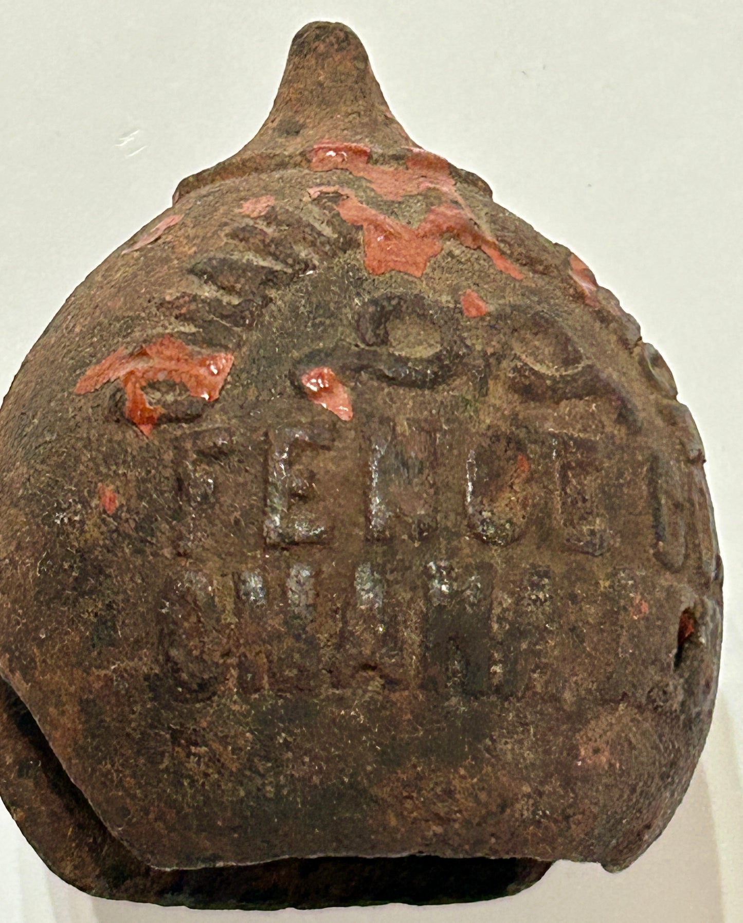 OMAHA ANCHOR FENCE CO. CAST IRON TOP