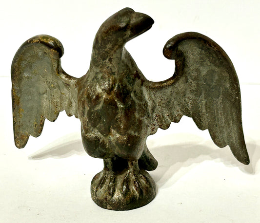CAST IRON FIGURAL ANTIQUE EAGLE