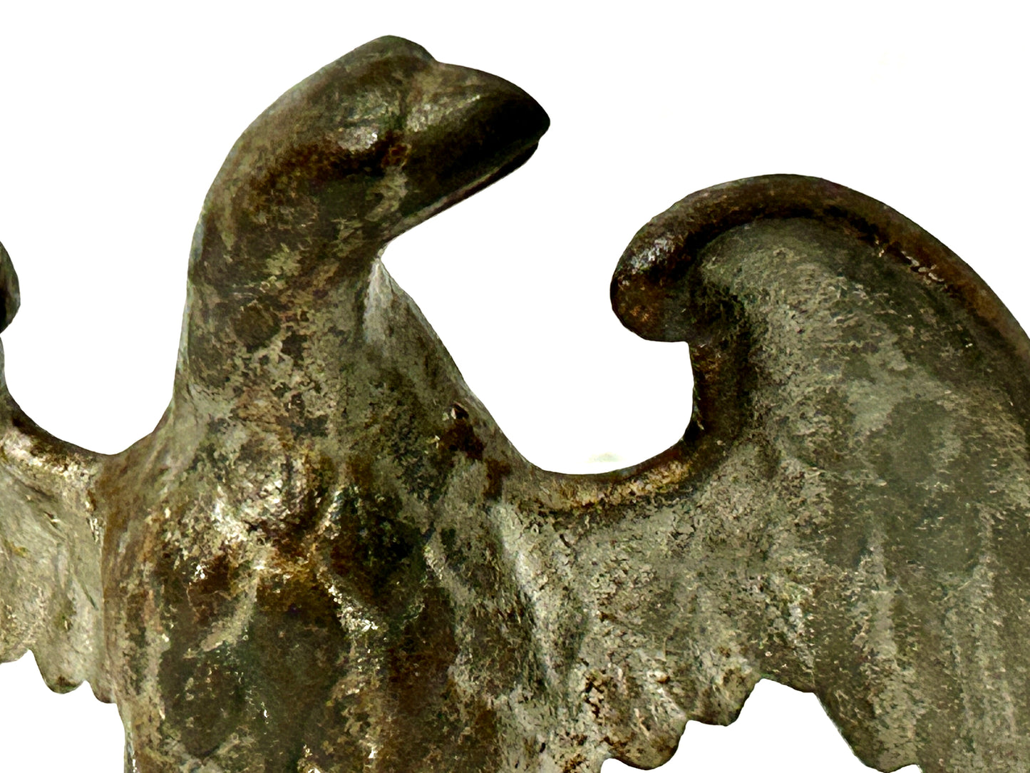 CAST IRON FIGURAL ANTIQUE EAGLE