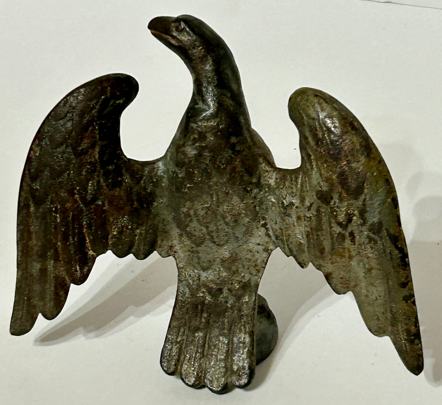 CAST IRON FIGURAL ANTIQUE EAGLE