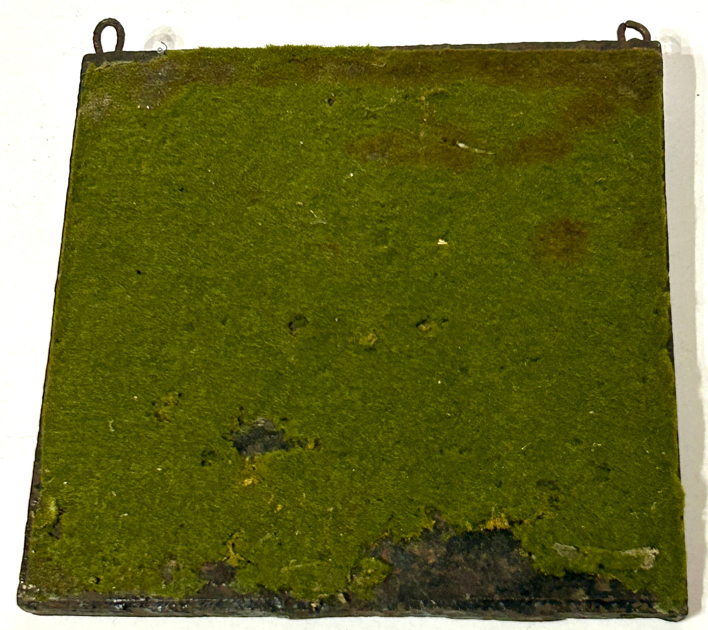 ANTIQUE CAST IRON PLAQUE OF JOHN PAUL JONES